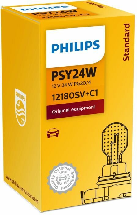 Лампа 12v Pwy24w Nahtr Philips арт. 12174NAHTRC1