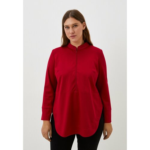 Блуза SVESTA, размер 58, красный джемпер svesta размер 58 красный