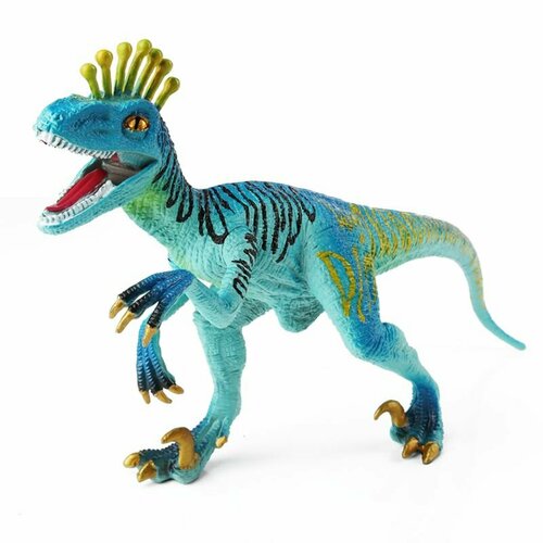 Фигурка животного Zateyo динозавр Велоцираптор, Эораптор игрушка детская коллекционная, декоративная 19.5х5.4х10.8 см