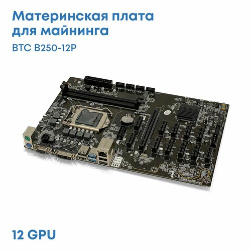 Материнская плата BTC B250-12P LGA1151 737000₽