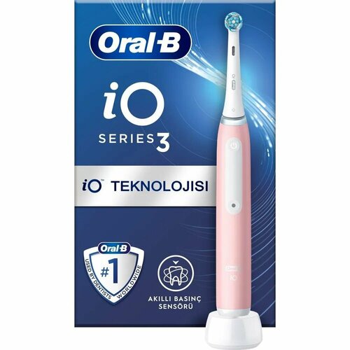 Электрическая зубная щетка Oral-B iO 3 розовый 1099000₽