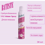 Batiste XXL Volume Spray - Спрей для экстра объема волос, 200 мл - изображение