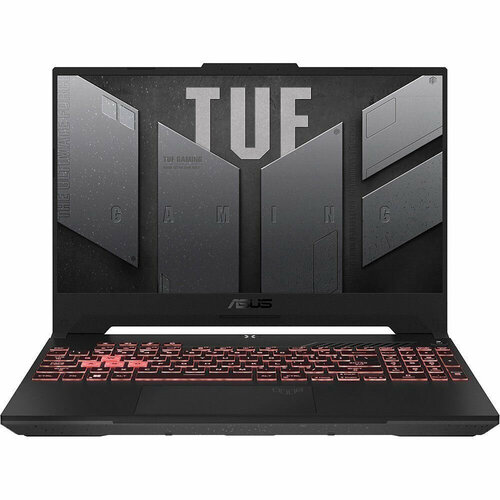 Ноутбук ASUS TUF Gaming A15 FA507NV-LP058W 156 FHD IPS 144ГцAMD Ryzen 7 7735HS16ГБ512ГБ SSDGeForce RTX 4060 8ГБWin 11H серый 90NR0E85-M00AC0 15546000₽