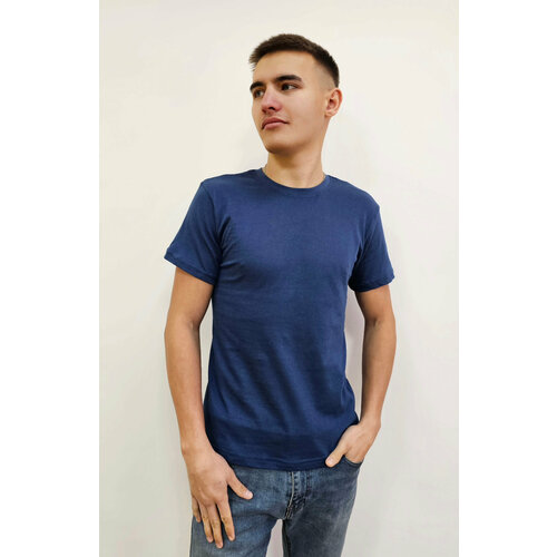 фото Футболка wellwear, размер 50, синий