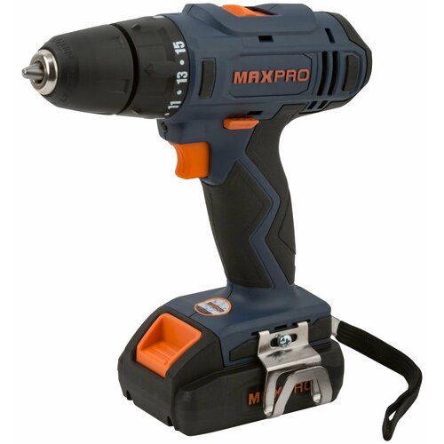 Аккумуляторная дрель-шуруповерт MAX-PRO MPCD14Li2E электроинструмент подарок на день рождения мужчине любимому папе дедушке парню 934000₽
