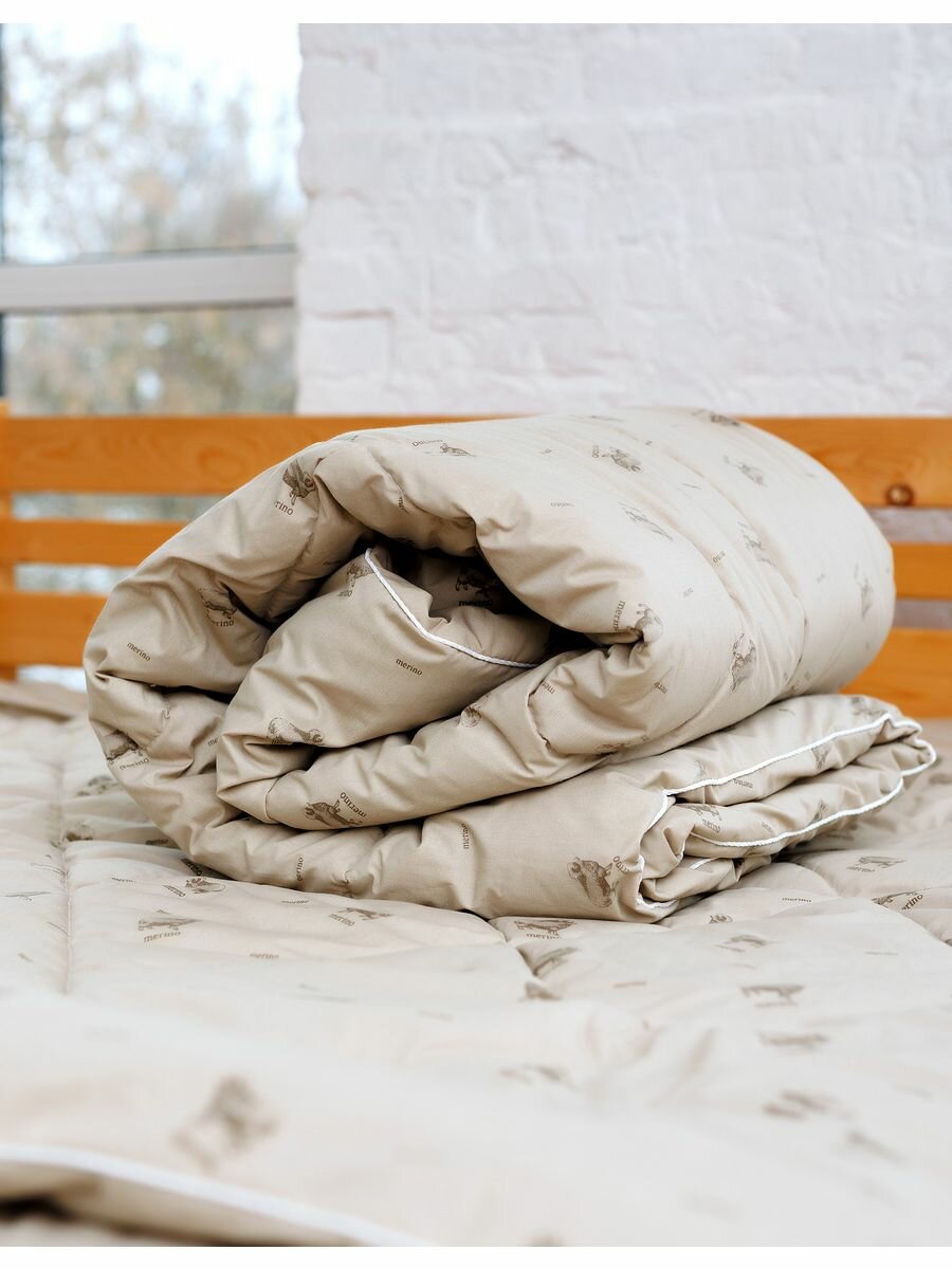 Одеяло 2 спальное утяжеленное Raposa Home Овца - фотография № 3