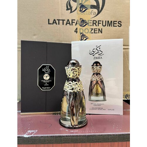 Lattafa Perfumes Парфюмерная вода унисекс Niche Emarati ZIKRA Вода парфюмерная 100 мл парфюмерная вода qaaed от lattafa parfumes