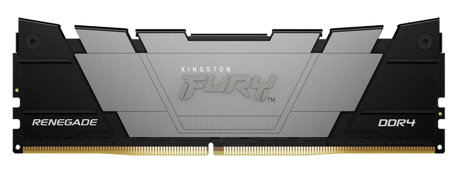 Оперативная память 16Gb DDR4 3200MHz Kingston Fury Renegade Black (2x8Gb KIT) (KF432C16RB2K2/16)