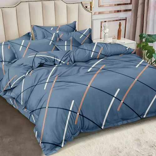 Изображение товара Комплект постельного белья Поплин 1,5 спальный , Ромб