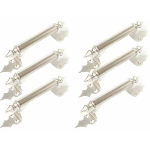 Ручка скоба Оригинал РС-200 серебро комплект 6 штук 2000₽