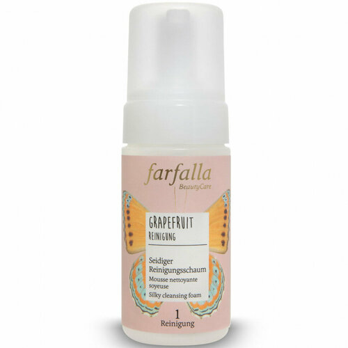 Farfalla Grapefruit Шелковистая очищающая пенка 120 мл