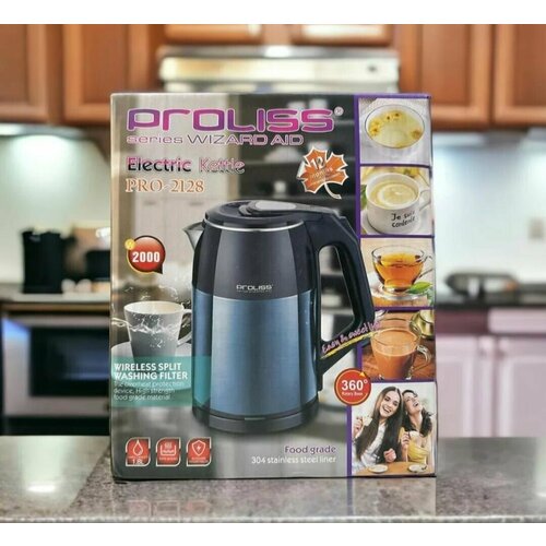 Чайник электрический железный 2000Вт 210000₽