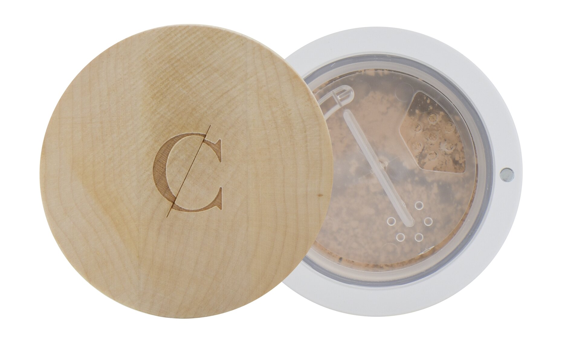 COULEUR CARAMEL Минеральная тональная основа, 12 г, 23 Абрикосово-бежевый