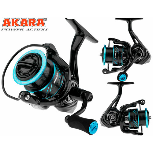 Катушка безынерционная Akara Power Action 2000 7+1 bb катушка безынерционная akara ultra sport 1000 10 1 bb