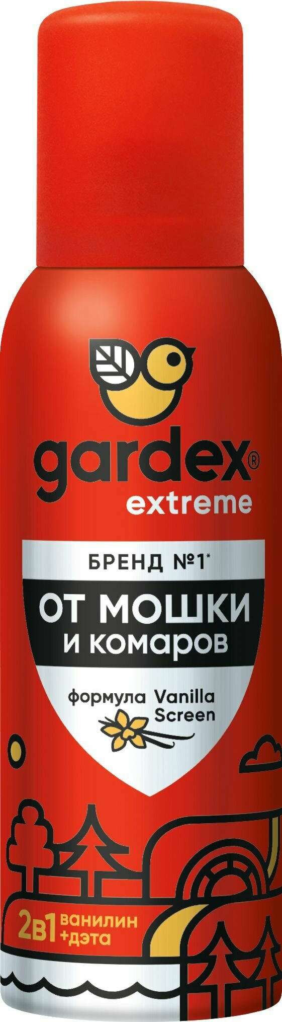 Аэрозоль от мошки и комаров Gardex Extreme 100 мл