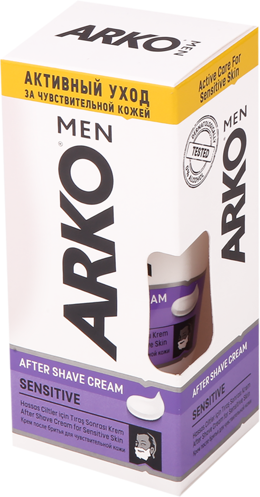 Крем после бритья ARKO Men Sensitive, 50мл