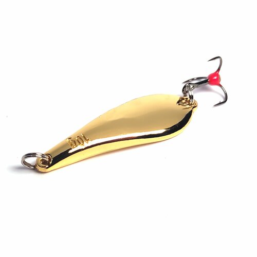фото Зимняя блесна hitfish winter spoon 7008 45mm 10gr col. 03 (gold)