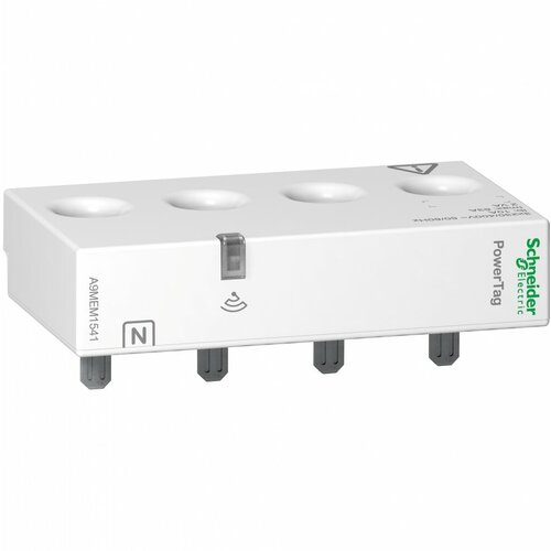 Schneider Electric Acti 9 Датчик беспроводной Powertag 63А 3P+N / 4P выше аппарата =S= A9MEM1541