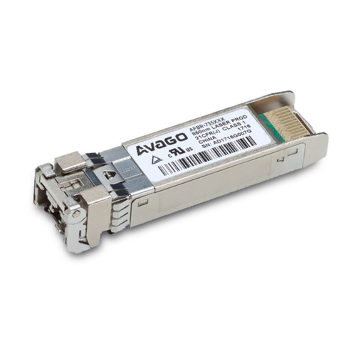 Приёмопередатчик Avago Transceiver 25GbE (25G/10G), SFP28, 25GBASE-SR, LC MM 100m, 850nm VCSEL laser, DMI, (0C.70C), bail de-latch, Foxconn aua 1315 handheld fiber optical laser light source two wavelength 1310 1550nm fiber optic equipments