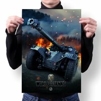 Плакат WORLD OF TANKS МИР танков №11, A3