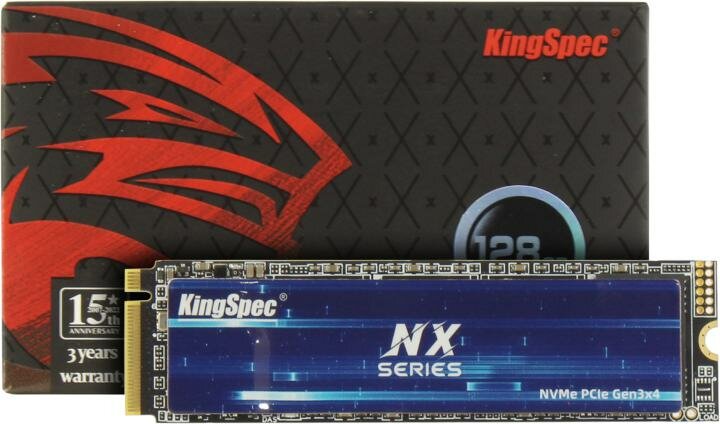 Твердотельный накопитель Kingspec 128Gb PCI-E 3.0 NX-128 - фото №16