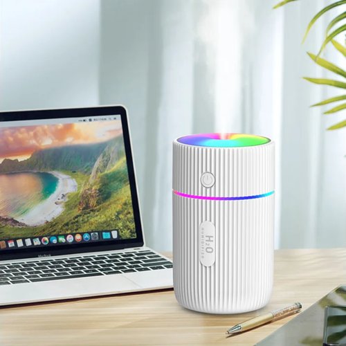 Ультразвуковой увлажнитель воздуха ABC с подсветкой для дома и автомобиля белый 64100₽