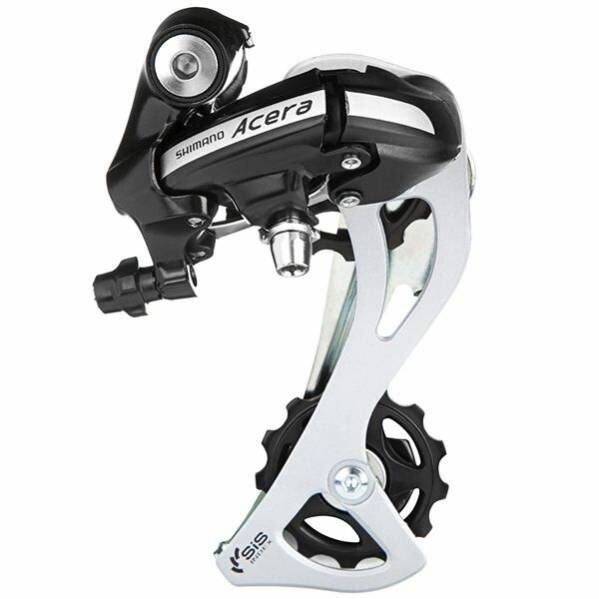 Переключатель задний SHIMANO Acera RD-M360-SGS черный/серебристый