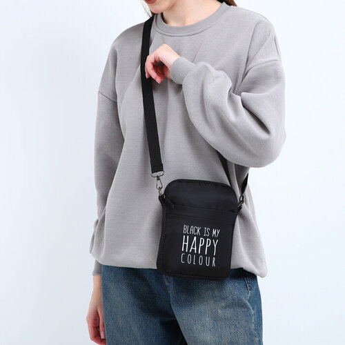 фото Сумка nazamok, черный, красный