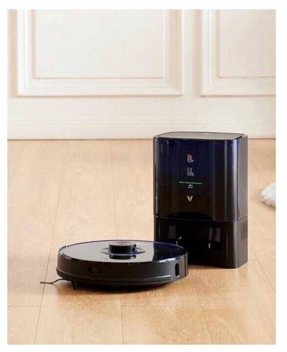 Робот-пылесос Viomi Vacuum cleaning Robot S9 UV Black V-RVCLMD28C - фото №5