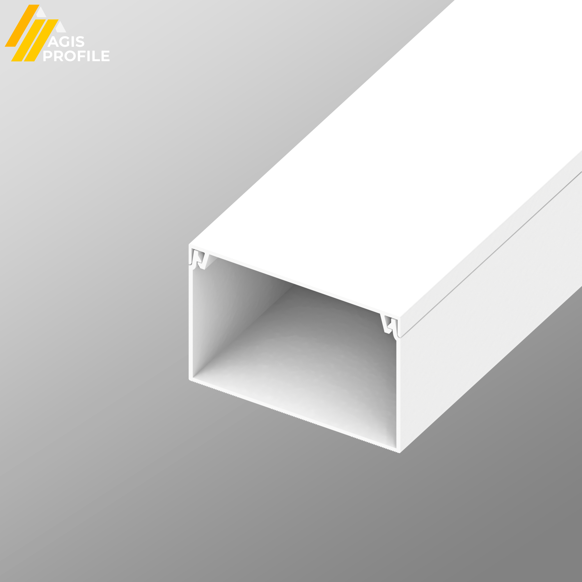 фото Кабель-канал ПВХ Agis Profile 60х40 мм Белый (10м./уп.)