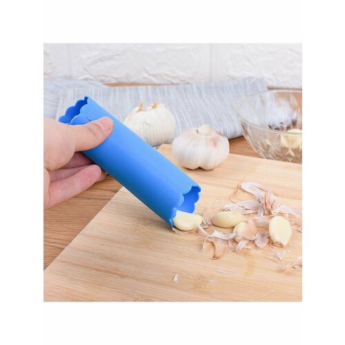 Очиститель для чеснока силиконовый синий 159₽