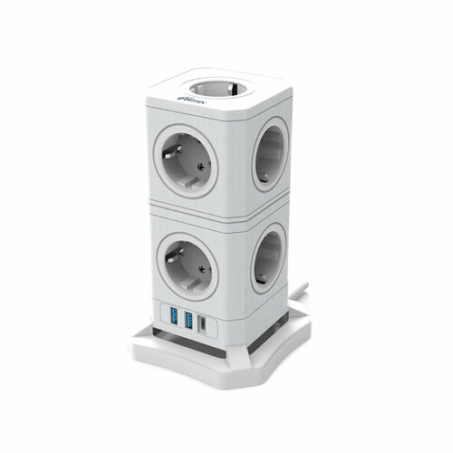 Сетевой фильтр Ritmix RM-292C 9 Sockets 2m White