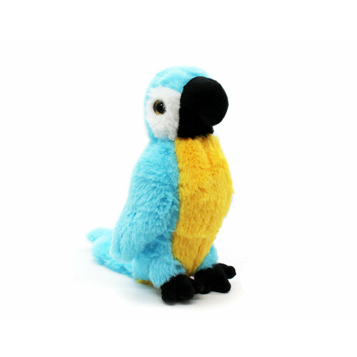 Мягкая игрушка BEPPE Попугай Ара голубой 23 см
