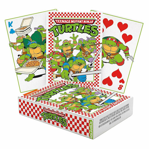 Игральные карты AQUARIUS TMNT Pizza Черепашки-ниндзя