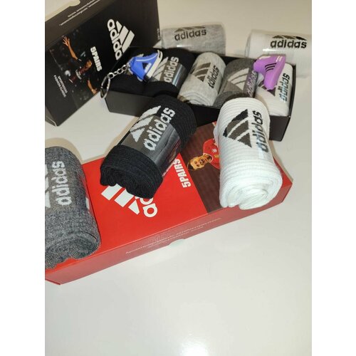 фото Носки , 5 пар, размер 41-47, черный, серый, белый нет бренда