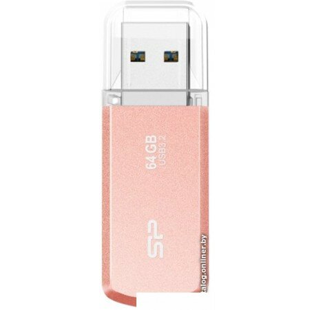 USB Flash Silicon-Power Helios 202 64GB (розовый)