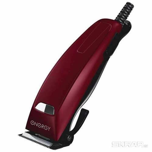 Машинка для стрижки 10ВТ сеть лезвия нерж сталь 4 насадки ENERGY 177600₽