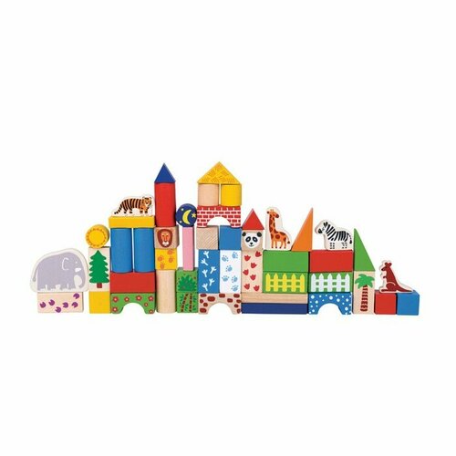 Деревянный конструктор Зоопарк 5972₽
