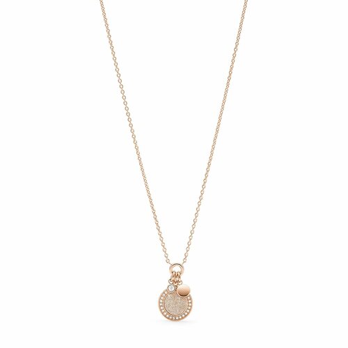 Браслет FOSSIL фианит кристалл розовый 5990₽