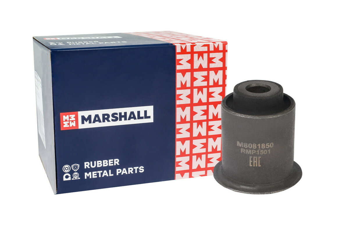 Сайлентблок Hyundai: Santa Fe 12- Sonata 11- Tucson 15- Kia: Optima 12- Sorento 12- Sportage 15- () перед прав Marshall M8081850
