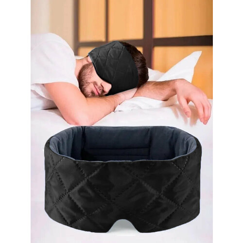 Маска для сна Staffork, 1 шт., черный