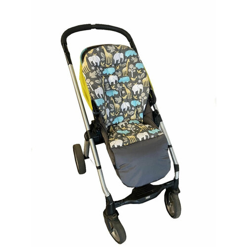 Универсальный матрасик-вкладыш в коляску/матрасик для коляски/матрас для ребёнка матрас в коляску bambola coir mini 78х36х2 см аксессуары для коляски матрасик для коляски