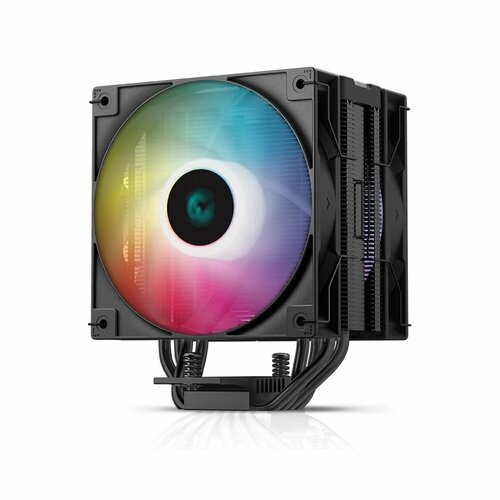 Вентилятор для процессора DeepCool AG400 DIGITAL PLUS black Socket 1700/115X/1200/AM5/AM4, 120mm, 2100rpm, 31.6 дБА, 220W, PWM 4-pin, Al-Cu (R-AG400-B