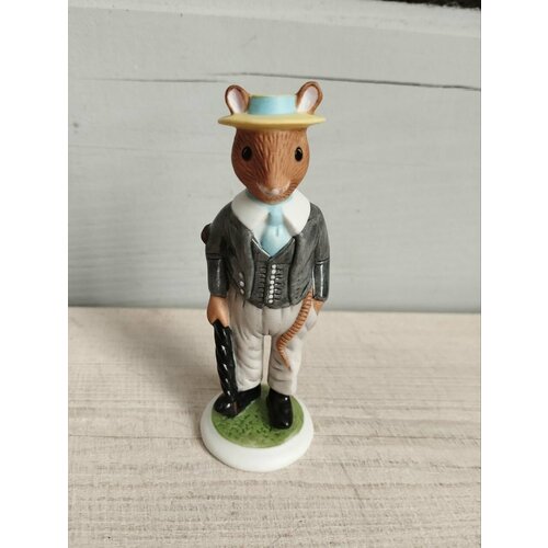 Фарфоровая статуэтка мышь Woodmouse