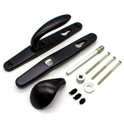 Нажимной гарнитур для ограничения доступа STUBLINA 107800313 Е92 мм черный RAL 9005 3037₽