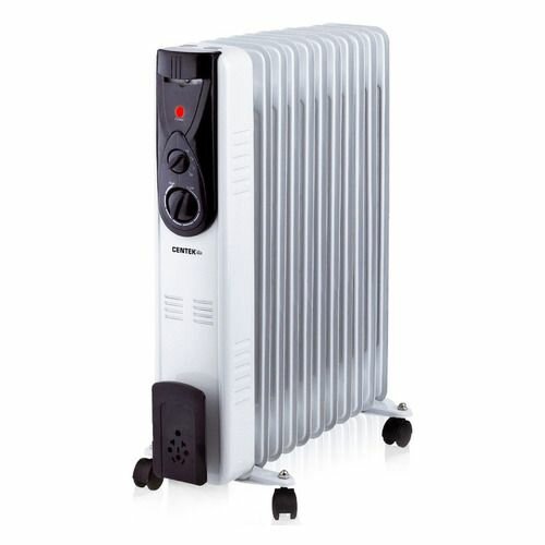 Масляный радиатор CENTEK CT-6202 2500Вт 11 секций 3 режима белый