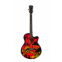 Акустическая гитара 7/8 Belucci BC3840 1350 (Rock), 38"дюймов, анкер, липа