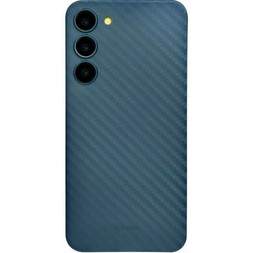 Чехол K-Doo Air Carbon для Samsung S22 Plus Синий пластиковая накладка k doo kevlar для samsung galaxy s22 plus зеленая