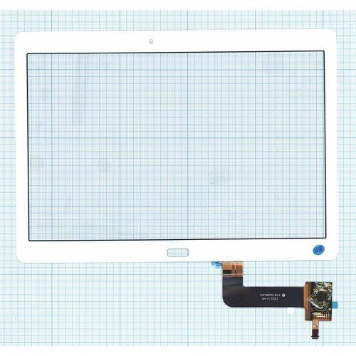Сенсорное стекло (тачскрин) для Huawei MediaPad M2 10.0 белое сенсорное стекло тачскрин для huawei mediapad m5 10 8 белое