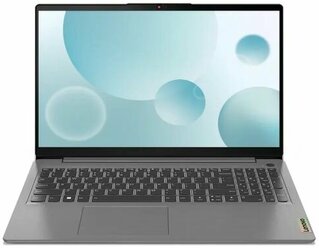 Ноутбук Lenovo IdeaPad 3 15IAU7 IPS FHD (1920x1080) 82RK00VARK Серый 15.6" Intel Core i3-1215U, 8ГБ DDR4, 512ГБ SSD, UHD Graphics, Windows 11 Home